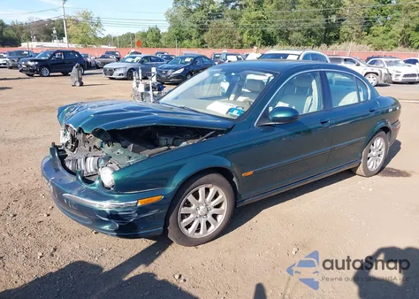 2003 Jaguar X-Type 2.5 из США, поврежденный, VIN SAJEA51D83XD44497